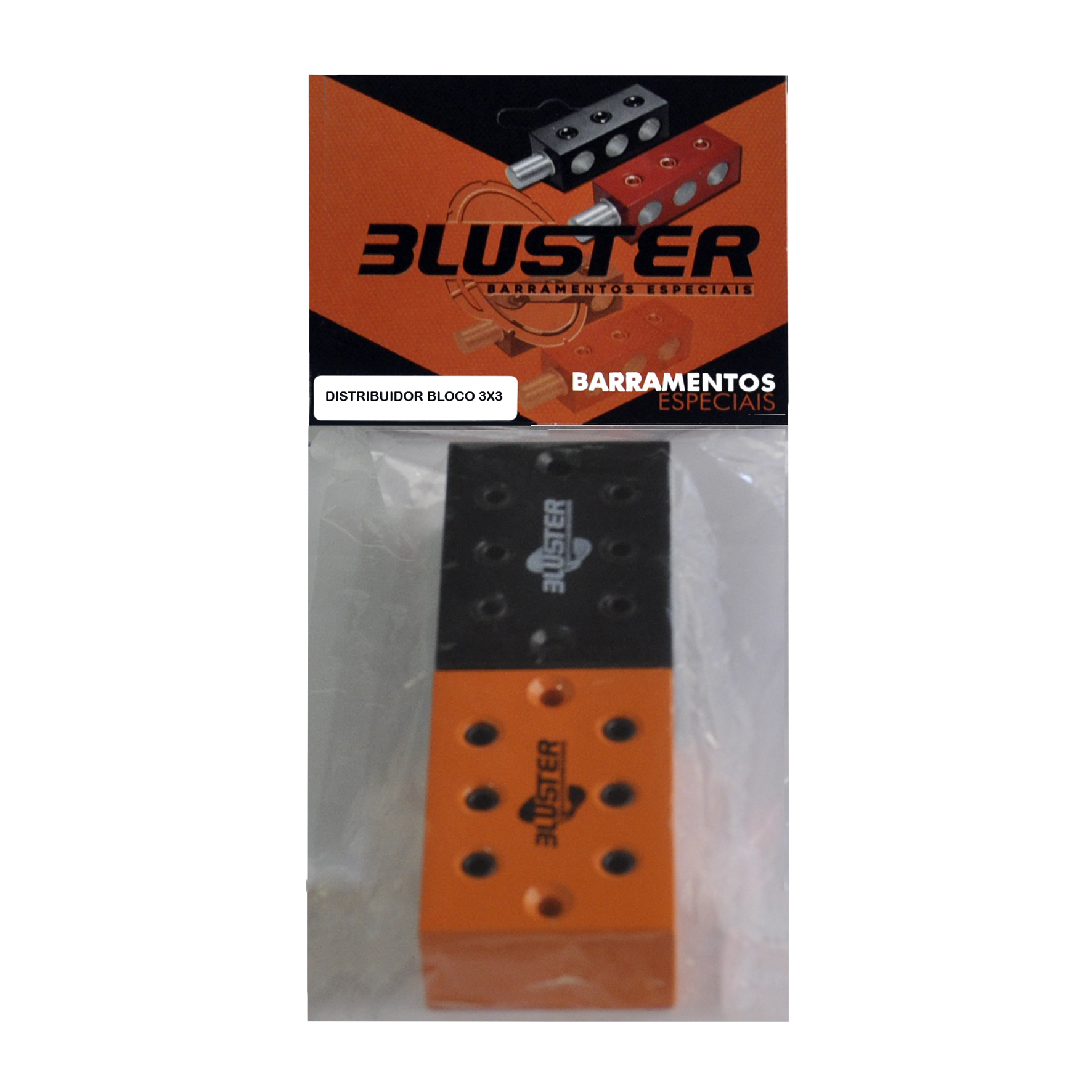 Barramento Distribuidor Bloco Bluster 3x3 | Bluster Alto Falantes