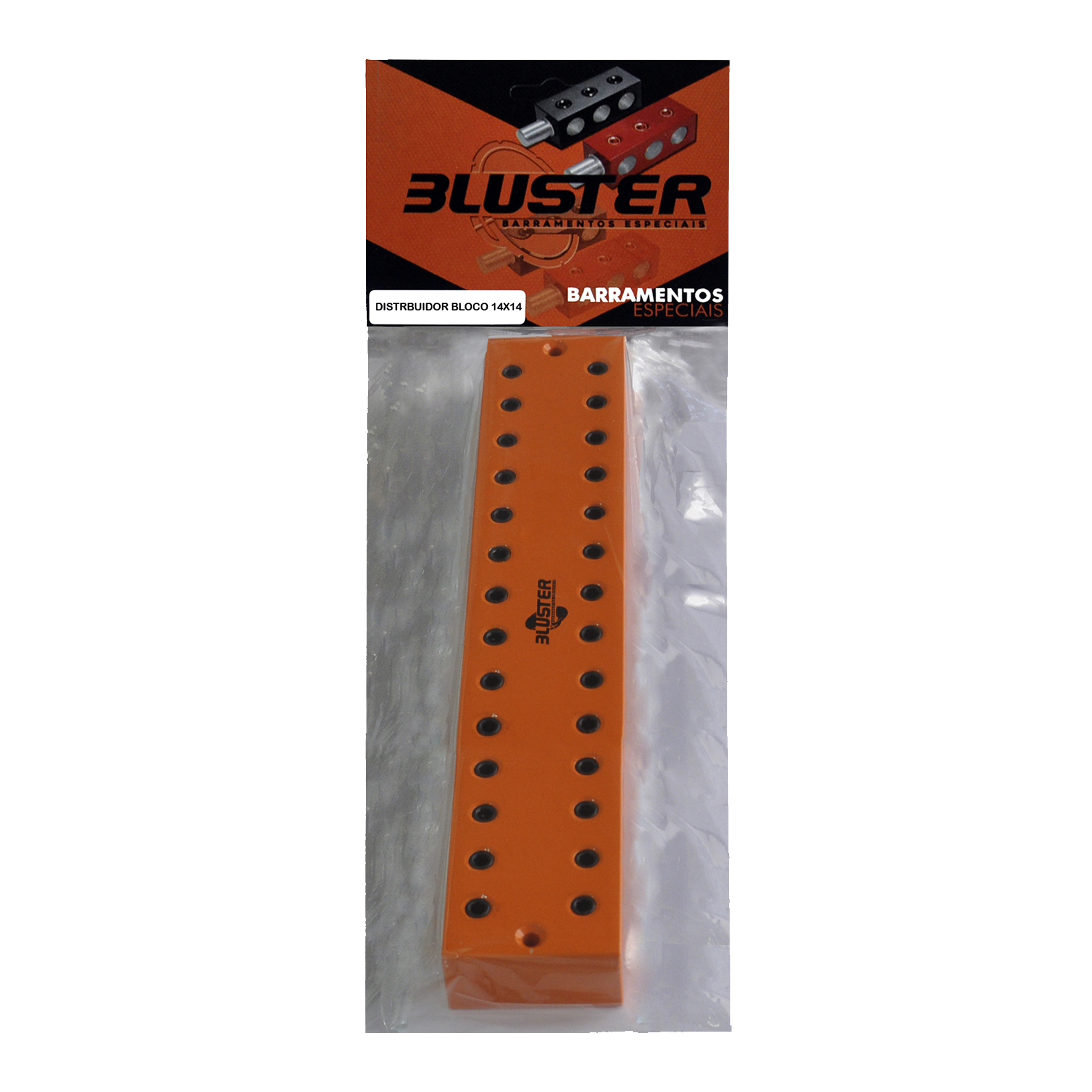 Distribuidor Bloco Bluster 14×14 Vista Superior L
