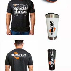 KIT CAMISETA PRETA-BONÉ-COPO STANLEY-COPO-ADESIVO