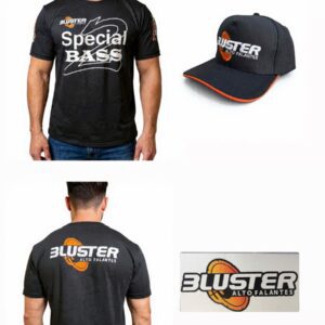 KIT CAMISETA PRETA-BONÉ PRETO-COPO-ADESIVO