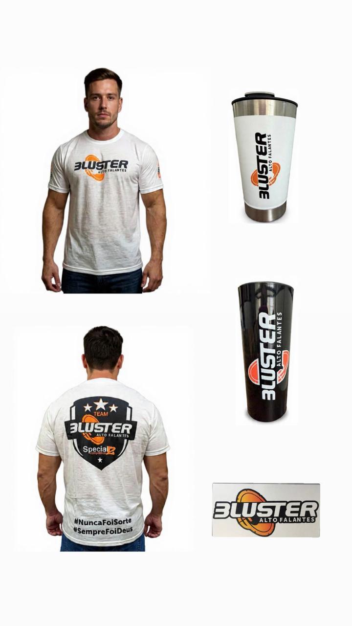 KIT CAMISETA BRANCA-COPO STANLEY-COPO-ADESIVO